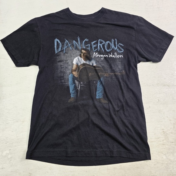 Next Level Apparel Other - Morgan Wallen "Dangerous" Tour Country Music Concert Dates T-Shirt Men's Sz S